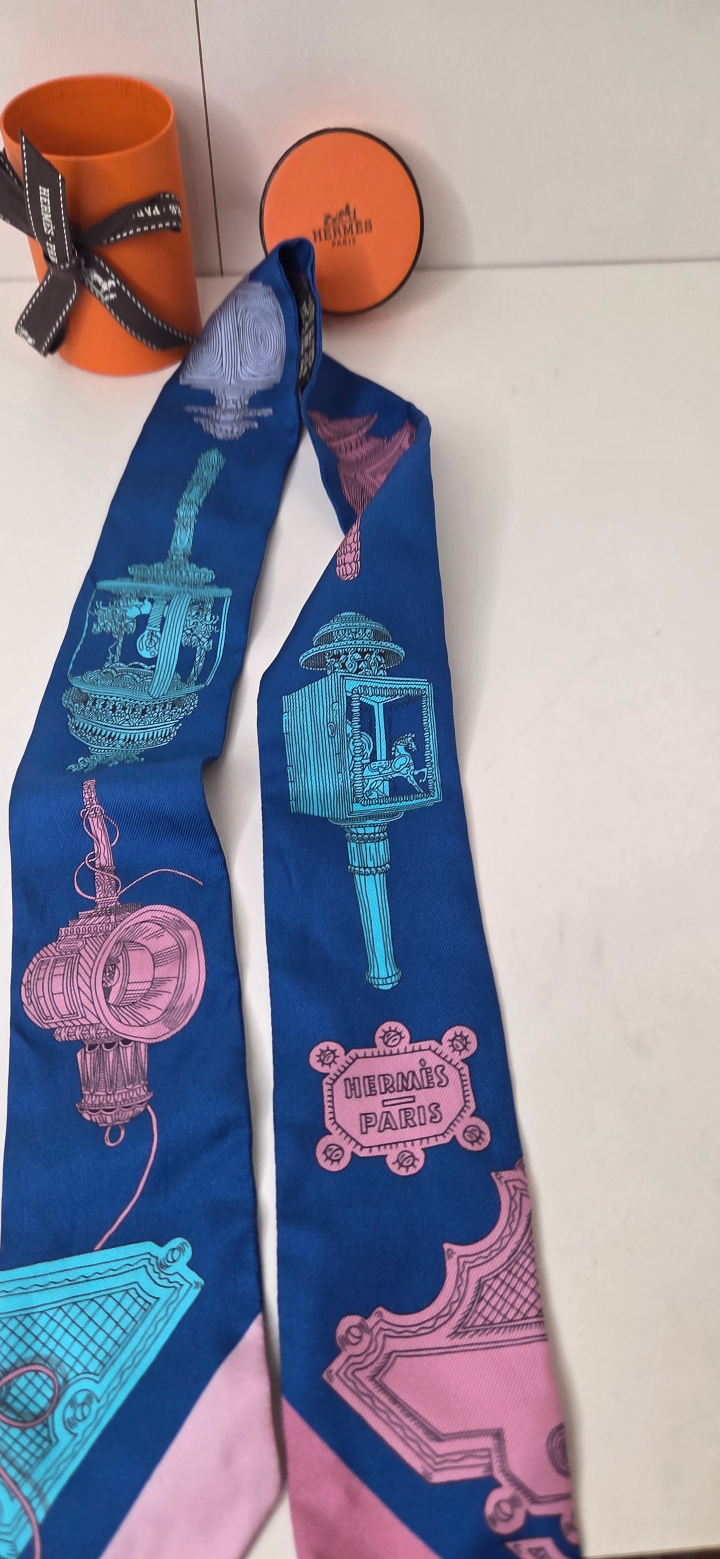Twilly Hermès "Les Merveilleuses Lanternes "