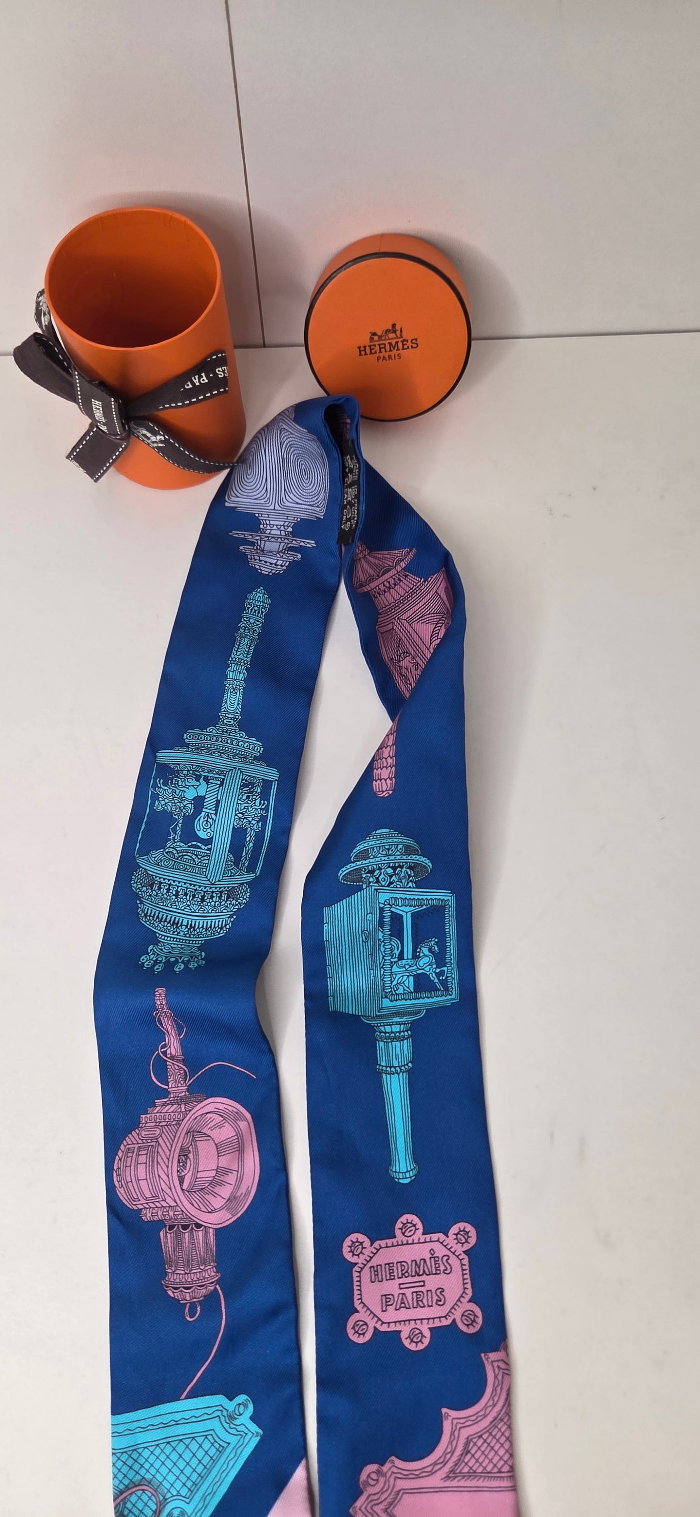 Twilly Hermès "Les Merveilleuses Lanternes "