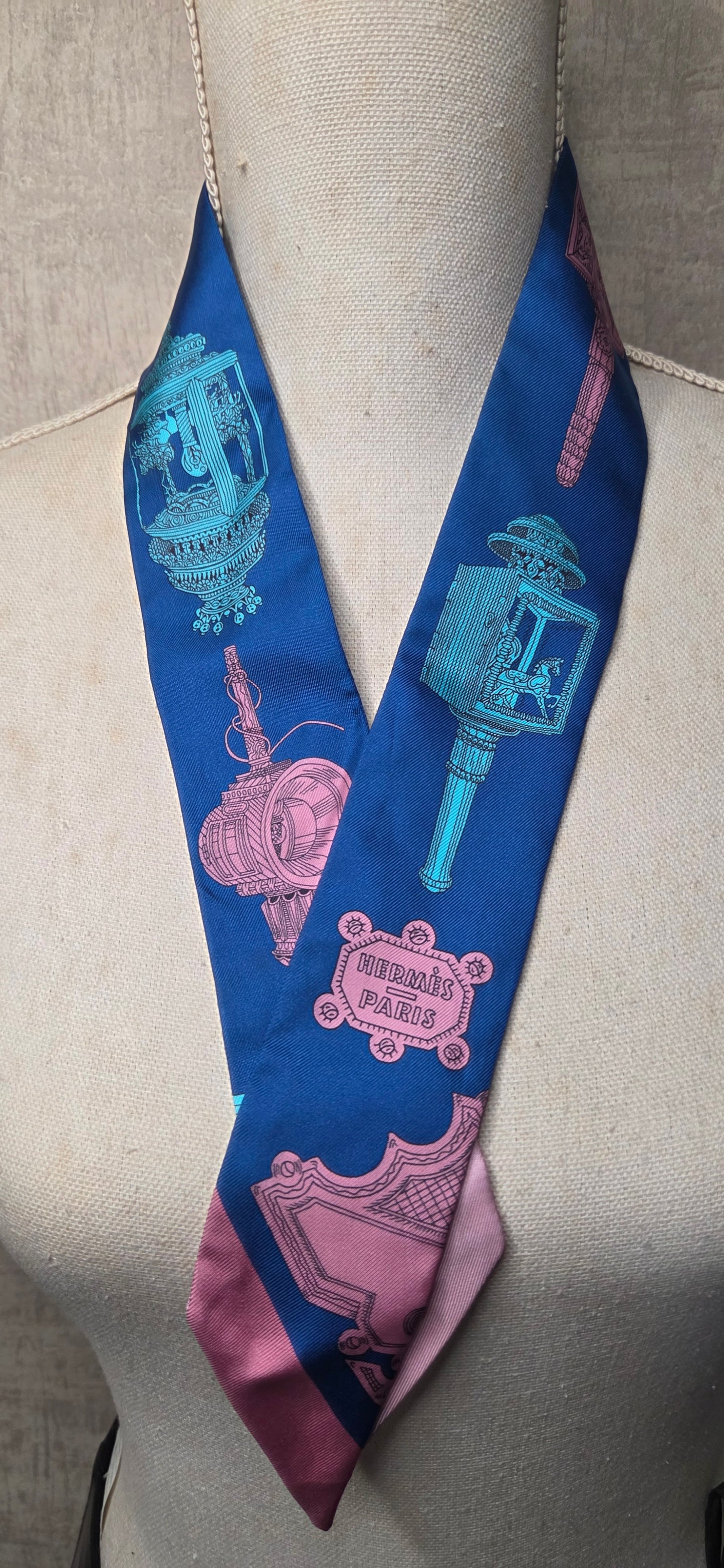 Twilly Hermès "Les Merveilleuses Lanternes "
