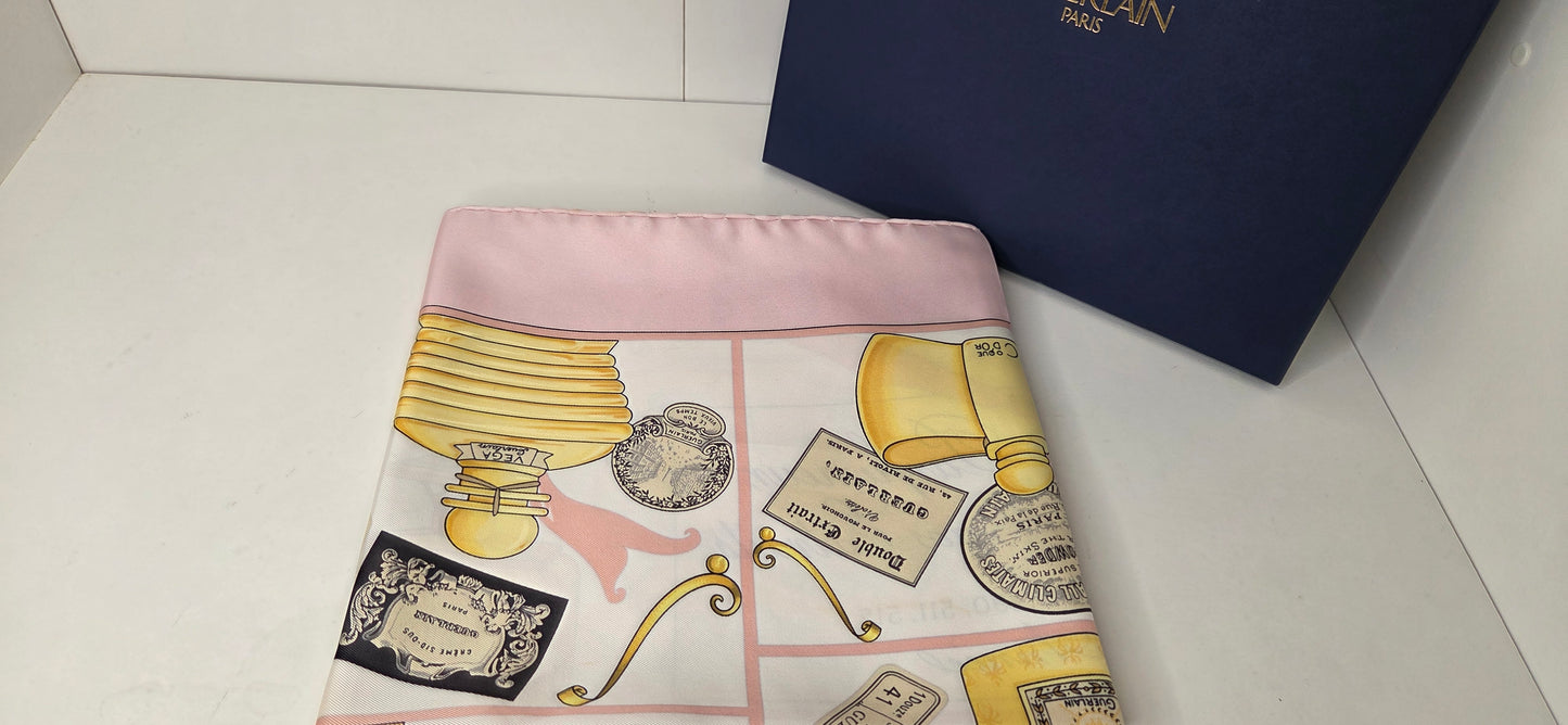 Carré Guerlain en twill de soie