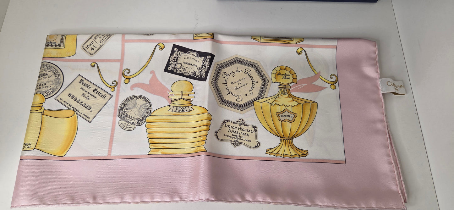 Carré Guerlain en twill de soie