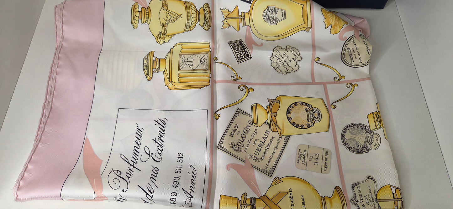 Carré Guerlain en twill de soie