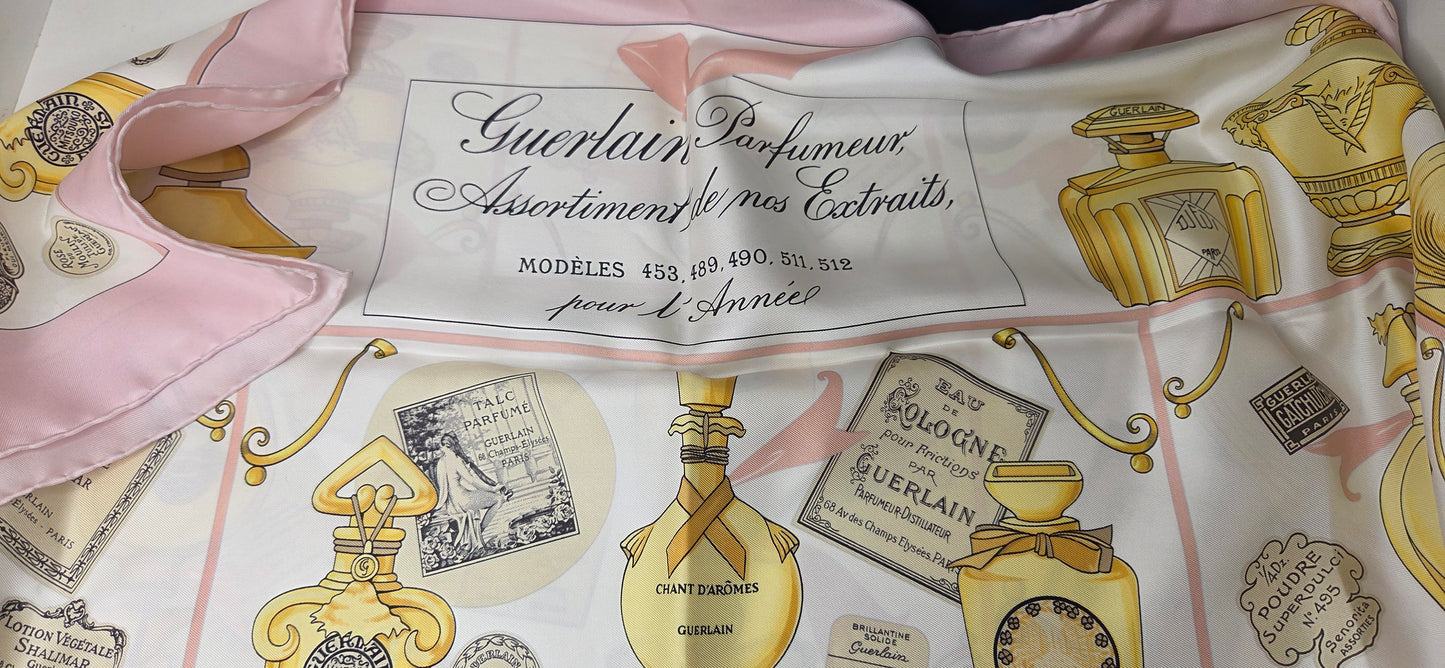 Carré Guerlain en twill de soie