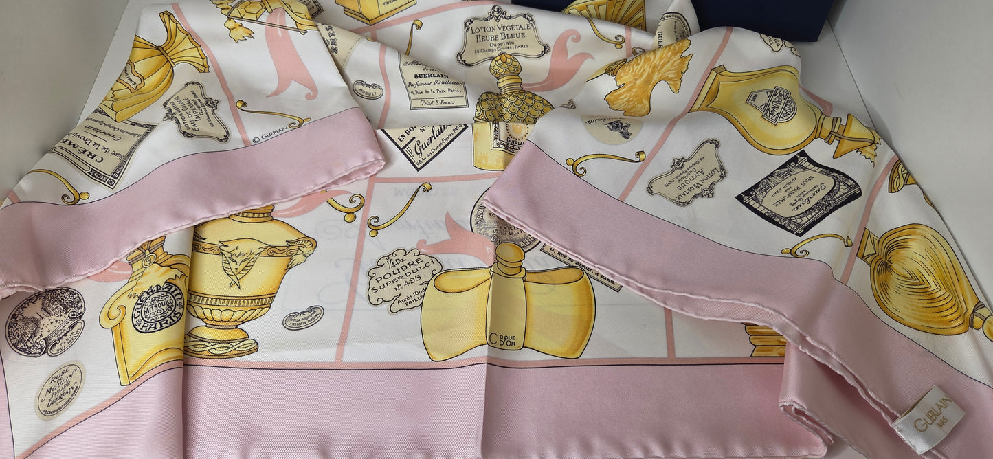 Carré Guerlain en twill de soie