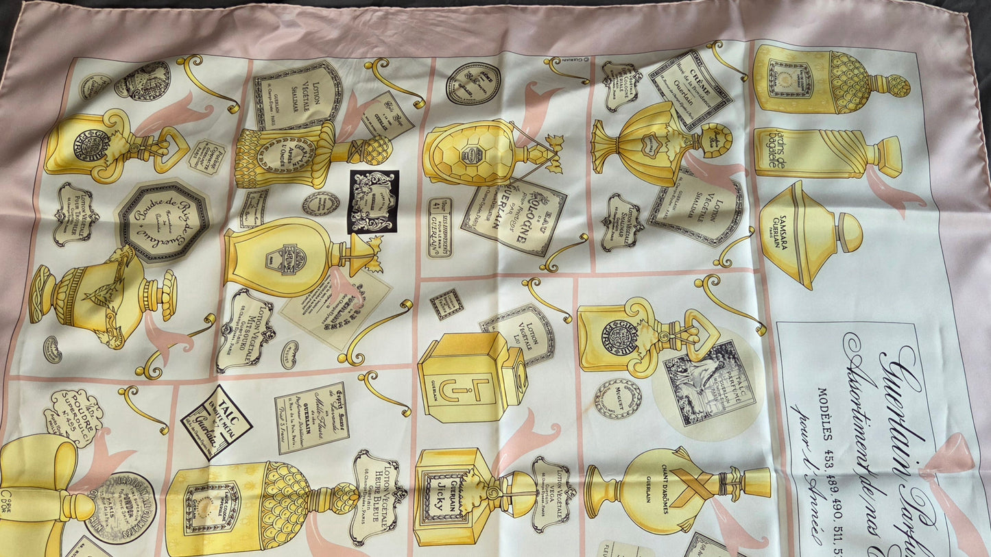 Carré Guerlain en twill de soie