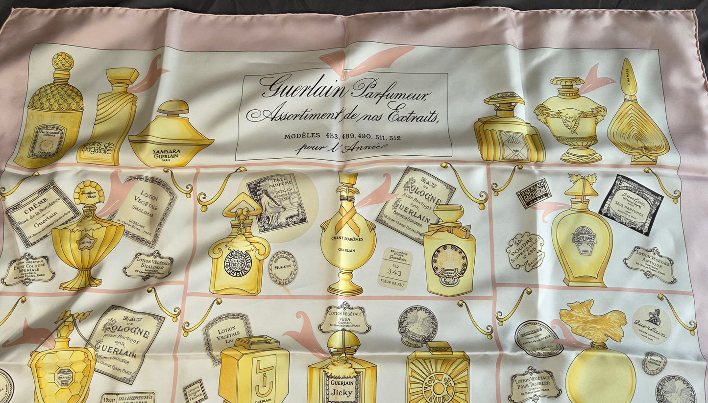 Carré Guerlain en twill de soie