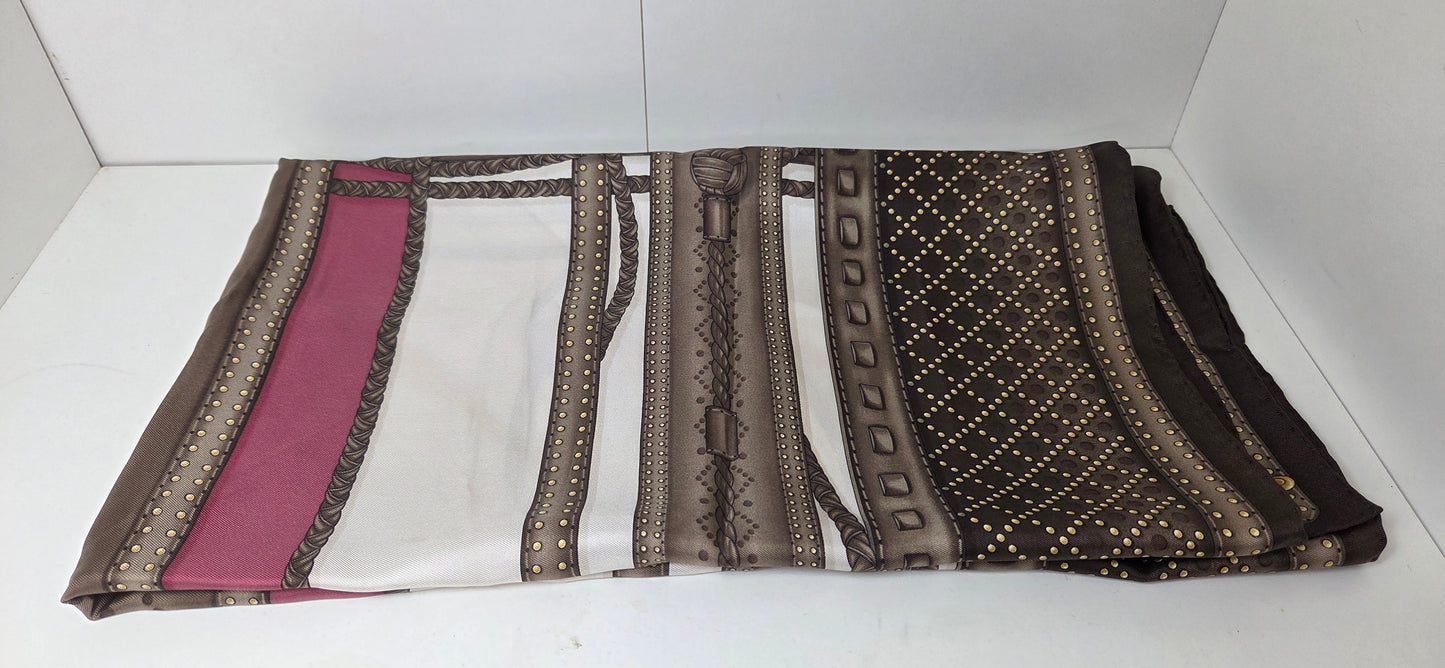 Carré  Gucci En Twill De Soie