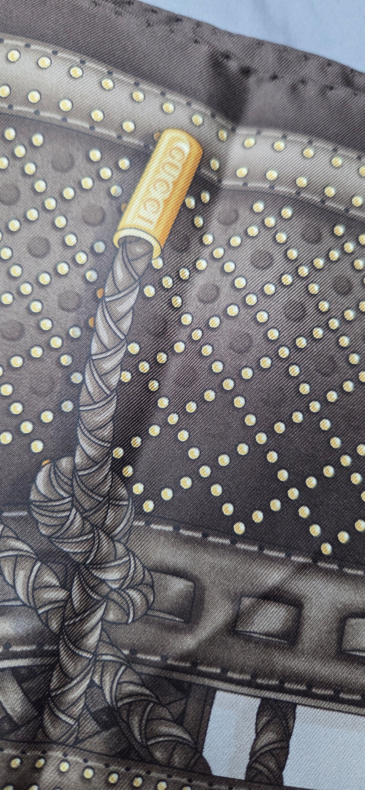 Carré  Gucci En Twill De Soie