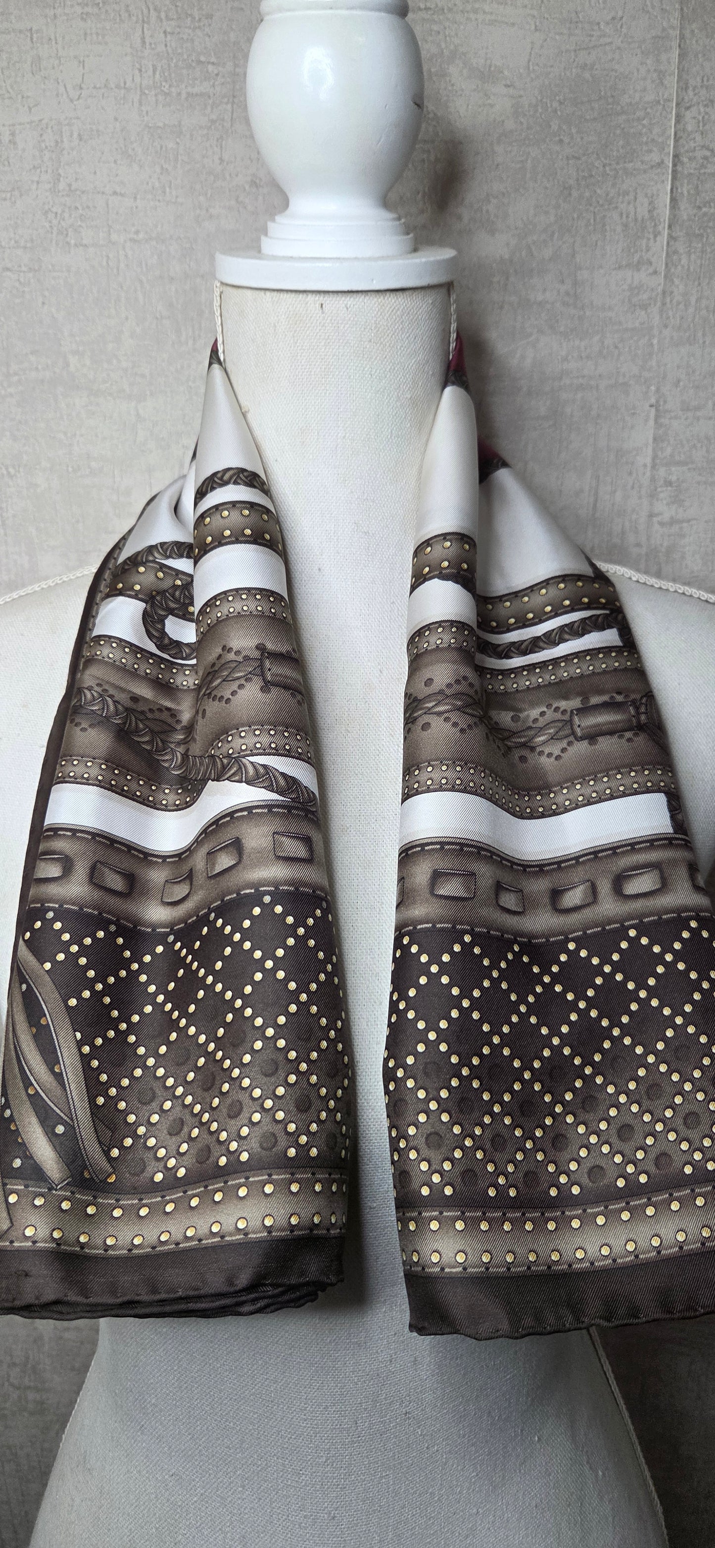 Carré  Gucci En Twill De Soie