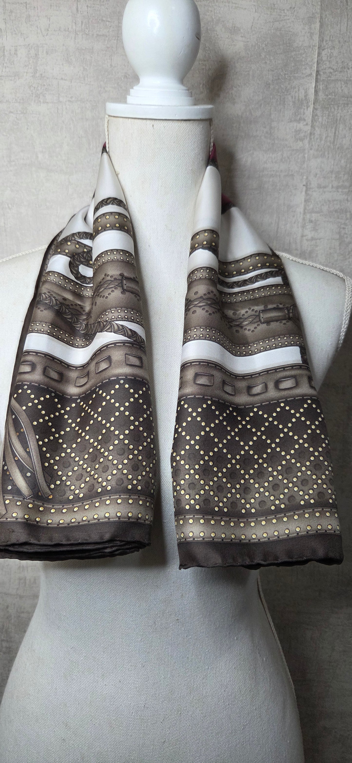 Carré  Gucci En Twill De Soie