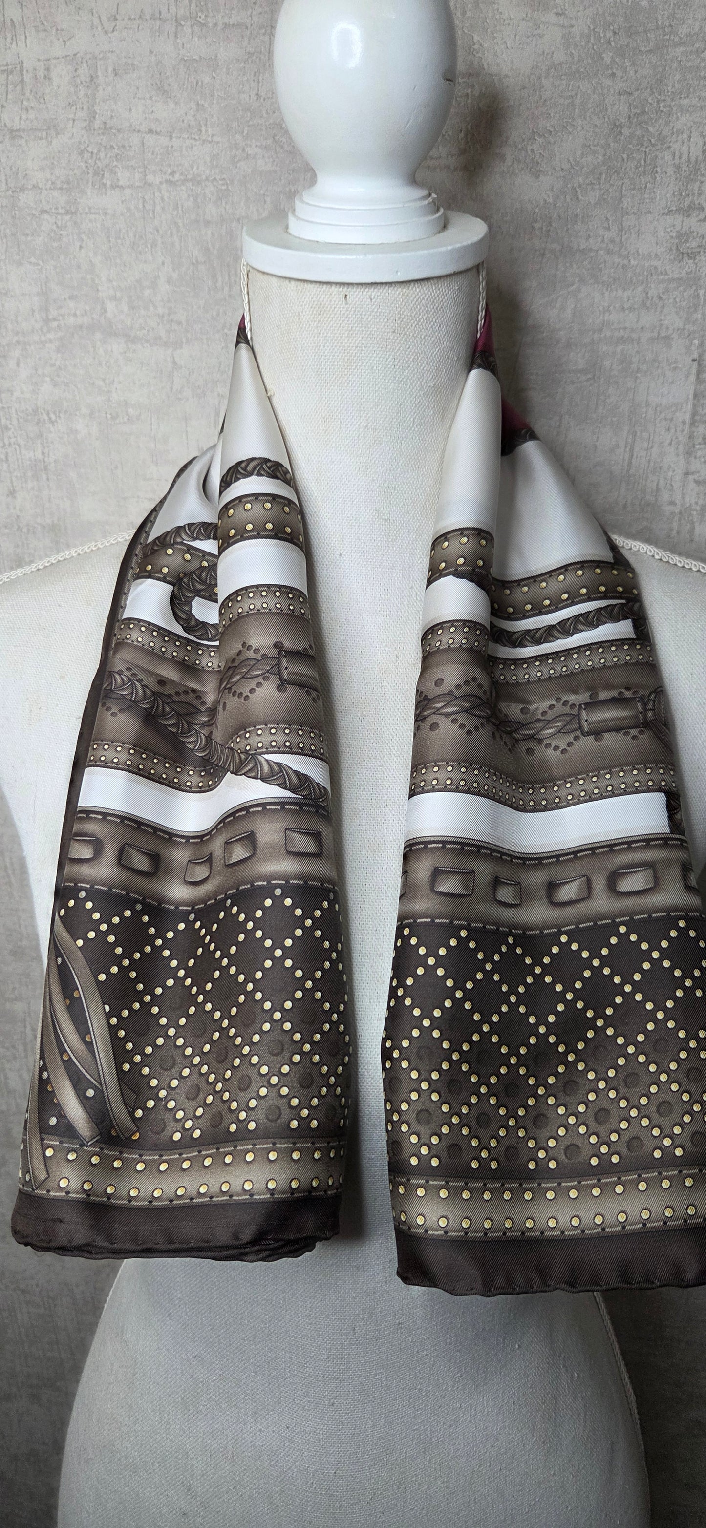 Carré  Gucci En Twill De Soie