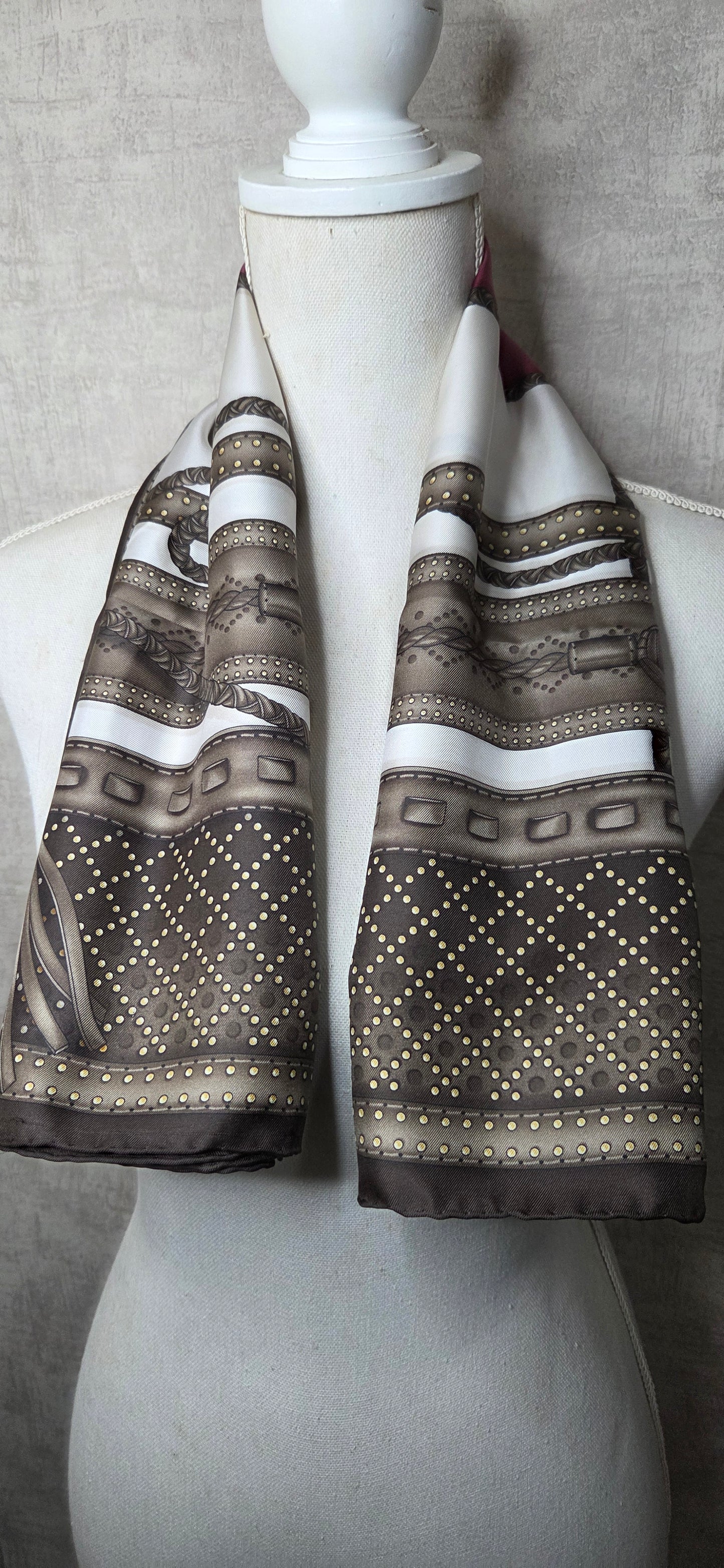 Carré  Gucci En Twill De Soie