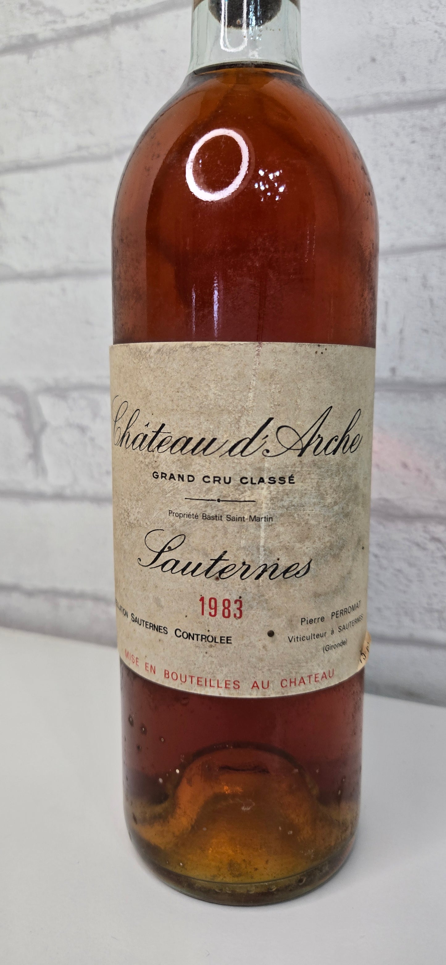 Sauternes Château d'Arche 1983