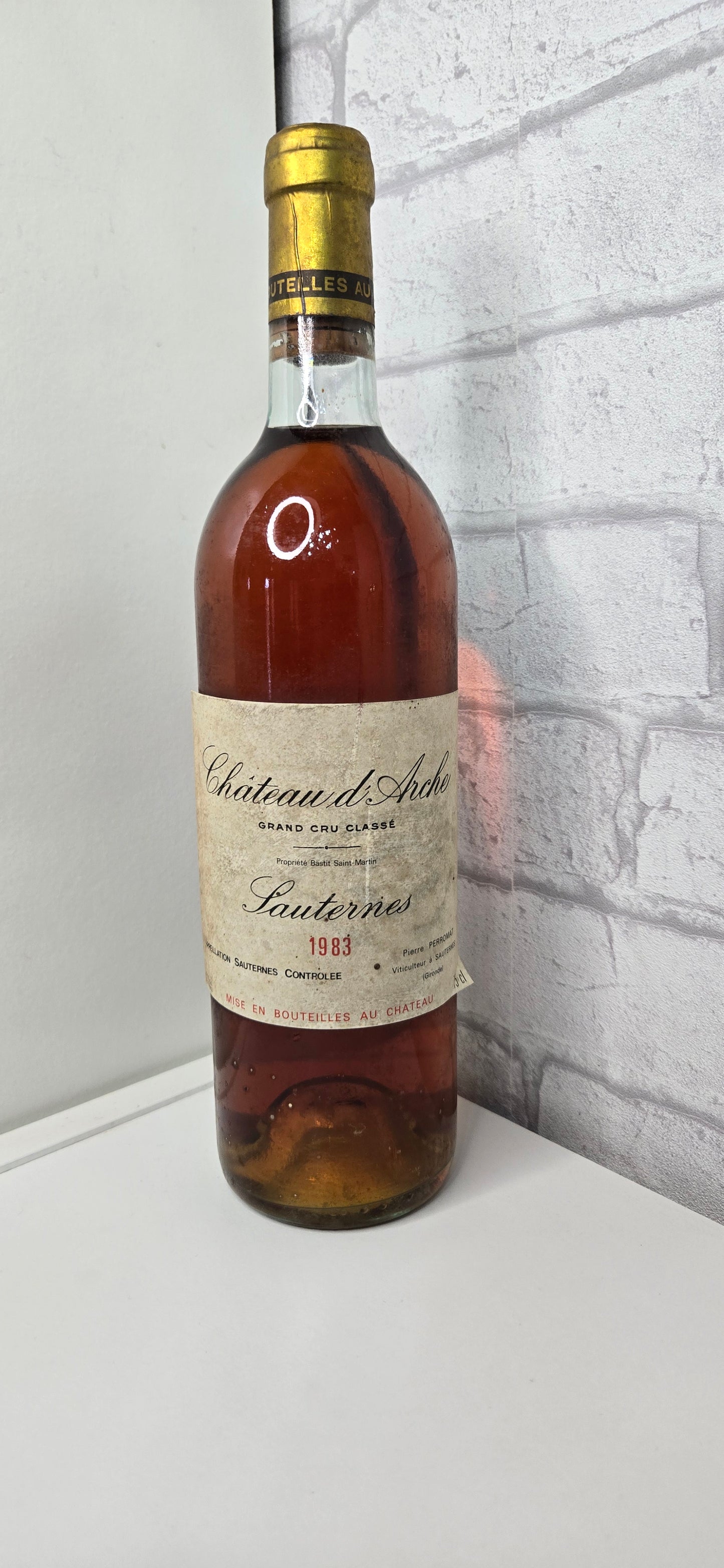 Sauternes Château d'Arche 1983