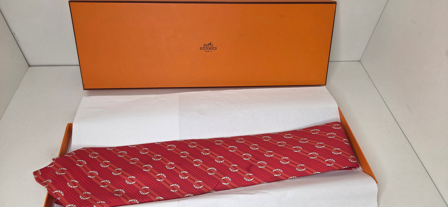 Cravate Hermès en soie