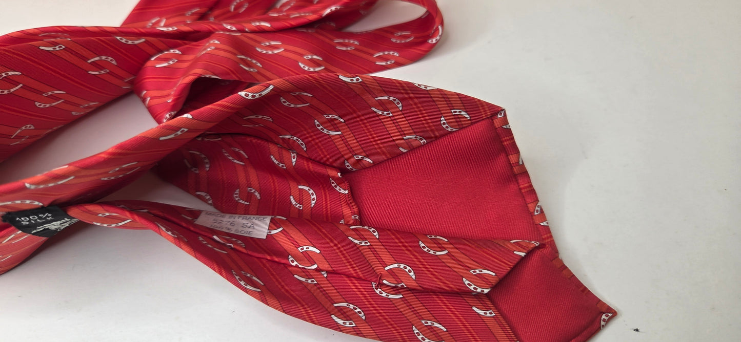 Cravate Hermès en soie