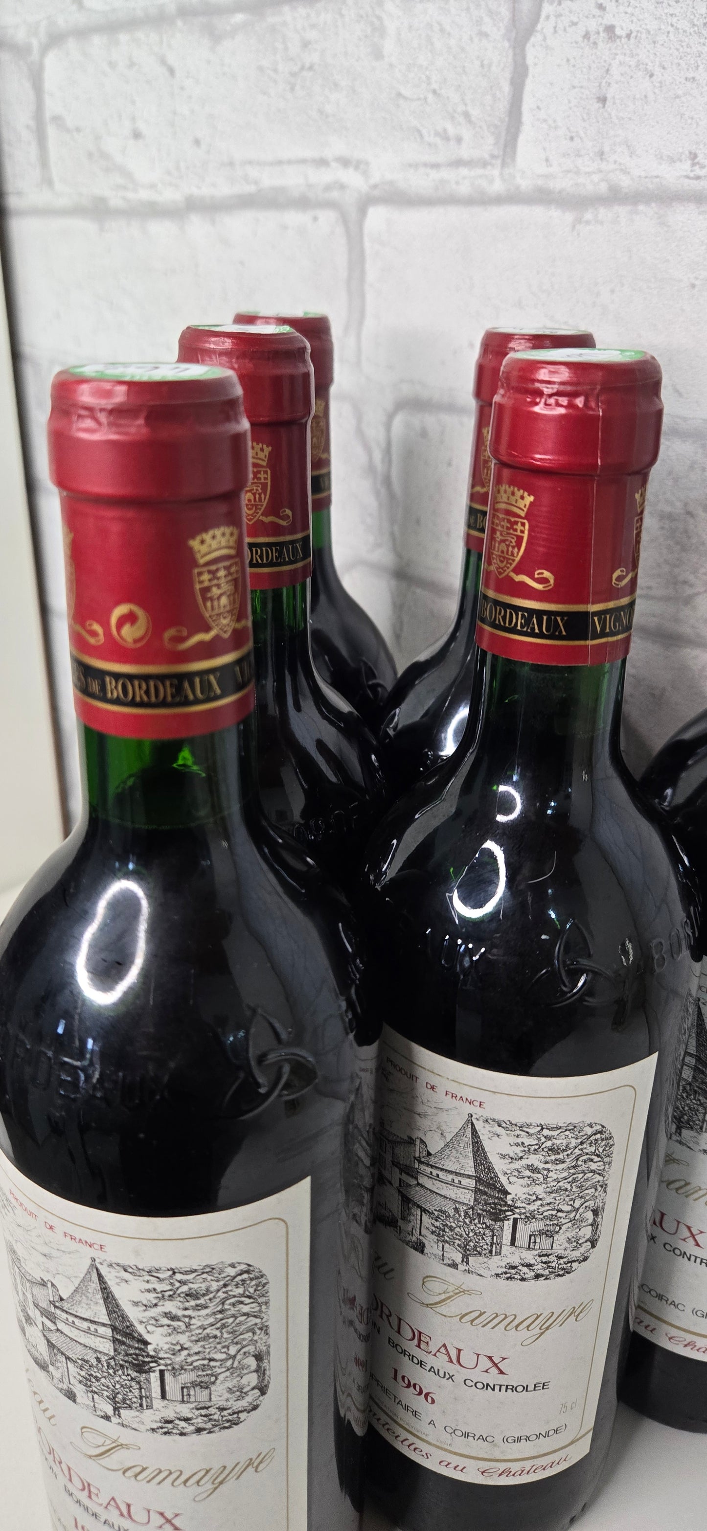 Vin Rouge Bordeaux 1996