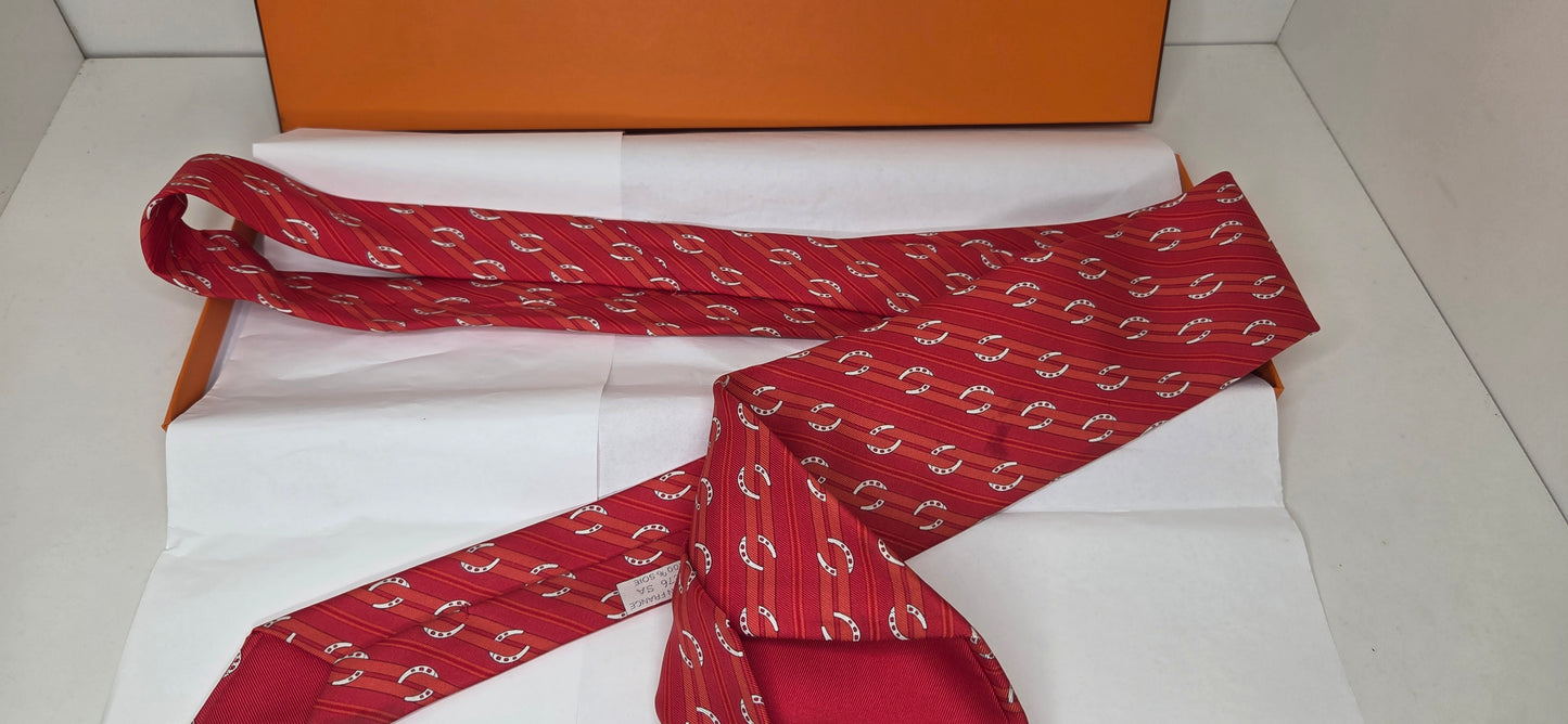 Cravate Hermès en soie