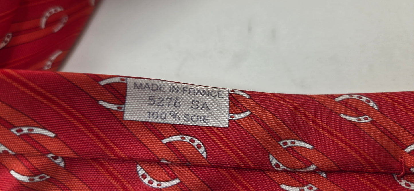 Cravate Hermès en soie