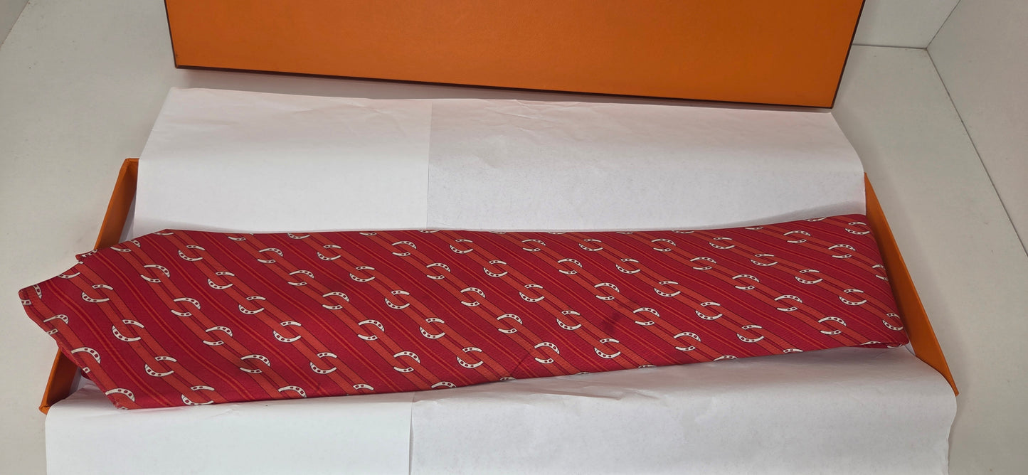 Cravate Hermès en soie